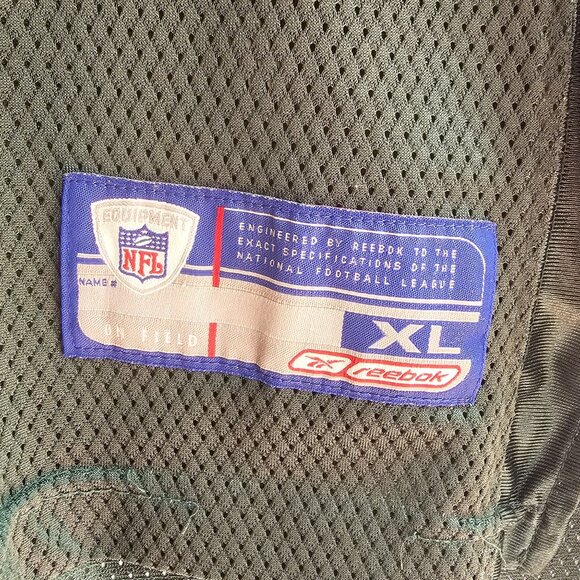 Reebok NFL New York Jets Chad Pennington #10 Jersey XL Green White - Picture 5 of 11